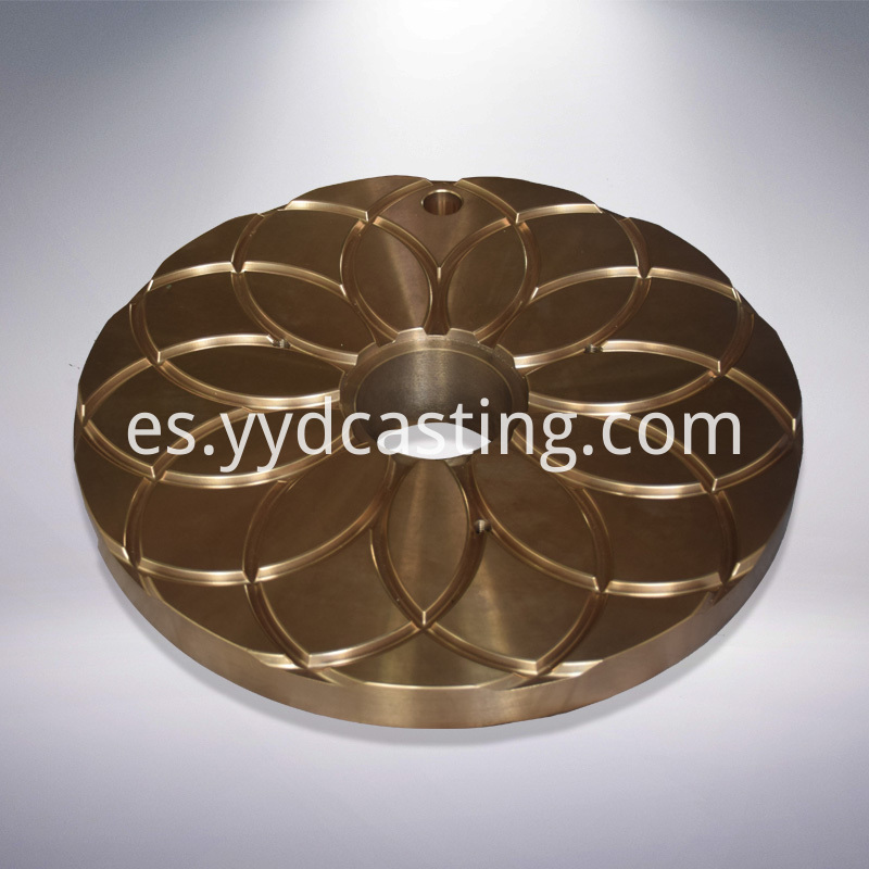 Placa de desgaste excéntrica Eccentric wear plate